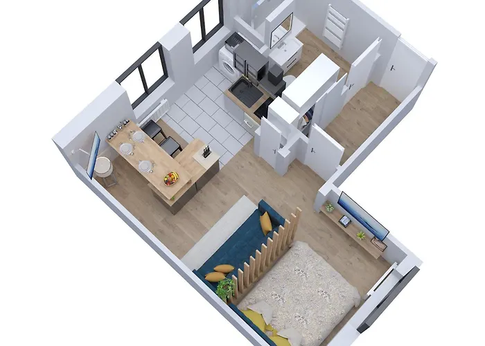 L'odyssee - Parking Prive - Centre * Troyes